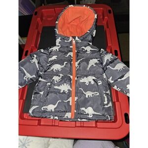 12‎ Mos. Wonder Nation Fleece Lined Dino Coat NWOT